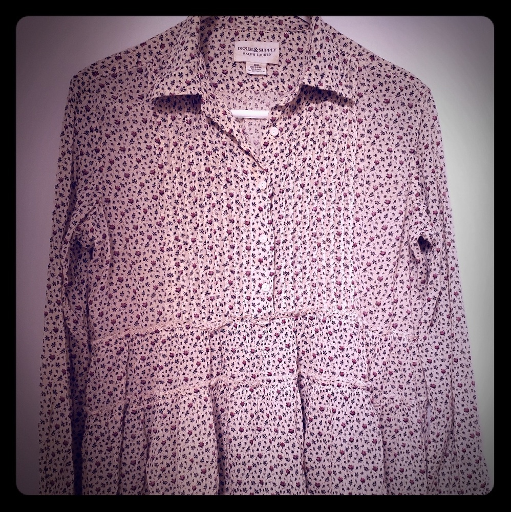 Denim and supply women beautiful blouse